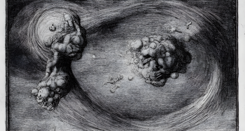 sd-An extremely wordy description of a hyper-terrestrial entity might include a detailed account of its physical appearance its origins and its purpose by Leonardo da Vinci and Randolph Caldecott-0