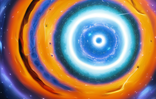 sd-Intergalactic stargate portal in the middle of a starry night with a swirling vortex of energy and light by Greg Rutkowski-1