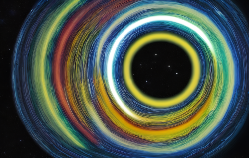 sd-Intergalactic stargate portal in the middle of a starry night with a swirling vortex of energy and light by Greg Rutkowski and Dan Flavin-1