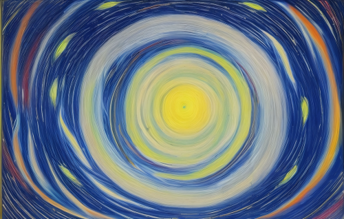 sd-Intergalactic stargate portal in the middle of a starry night with a swirling vortex of energy and light by Henri Matisse and Frits Van den Berghe-1