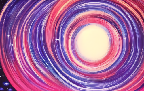 sd-Intergalactic stargate portal in the middle of a starry night with a swirling vortex of energy and light by Jeremiah Ketner and Ayami Kojima-0